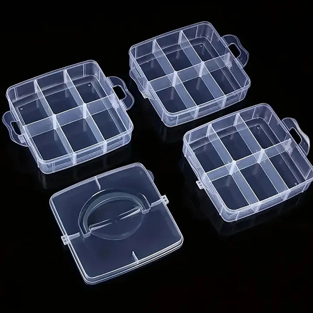 3/4/5 Layer Multifunctional Storage Box For Jewelry Beads DIY Handmade Crafts, Stackable Organizing Box, Practical And Convenien