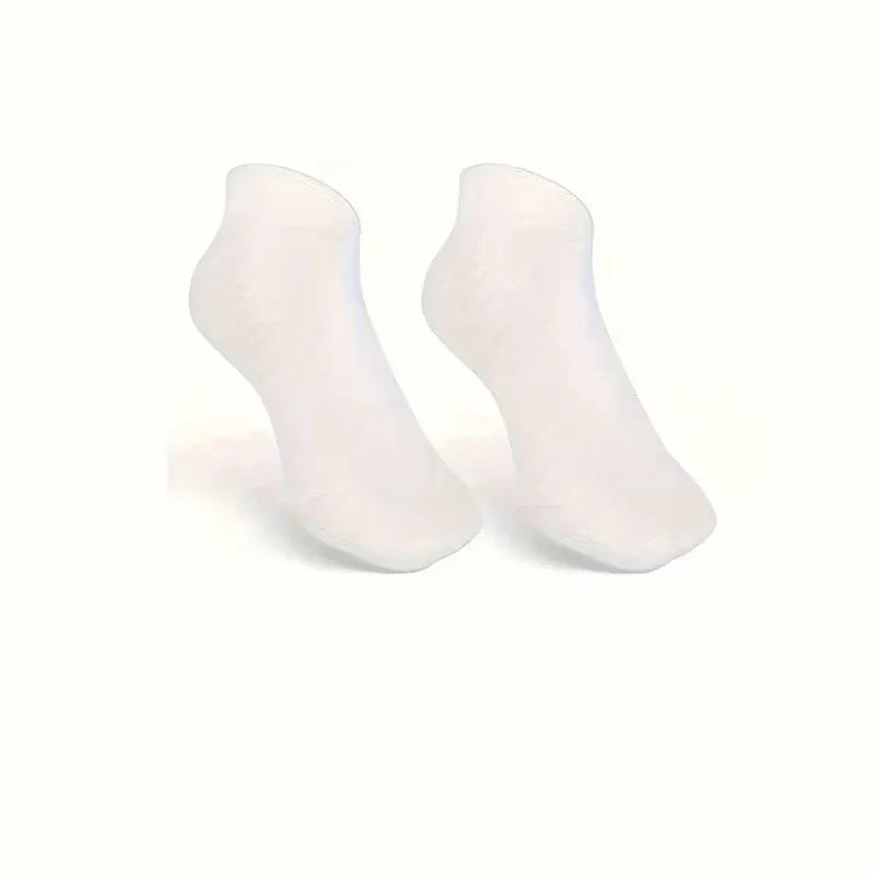 Premium Silicone Moisturizing Foot Care Socks – Hydrating Gel-Lined Socks for Dry & Cracked Heels | Reusable Softening Therapy for Men & Women