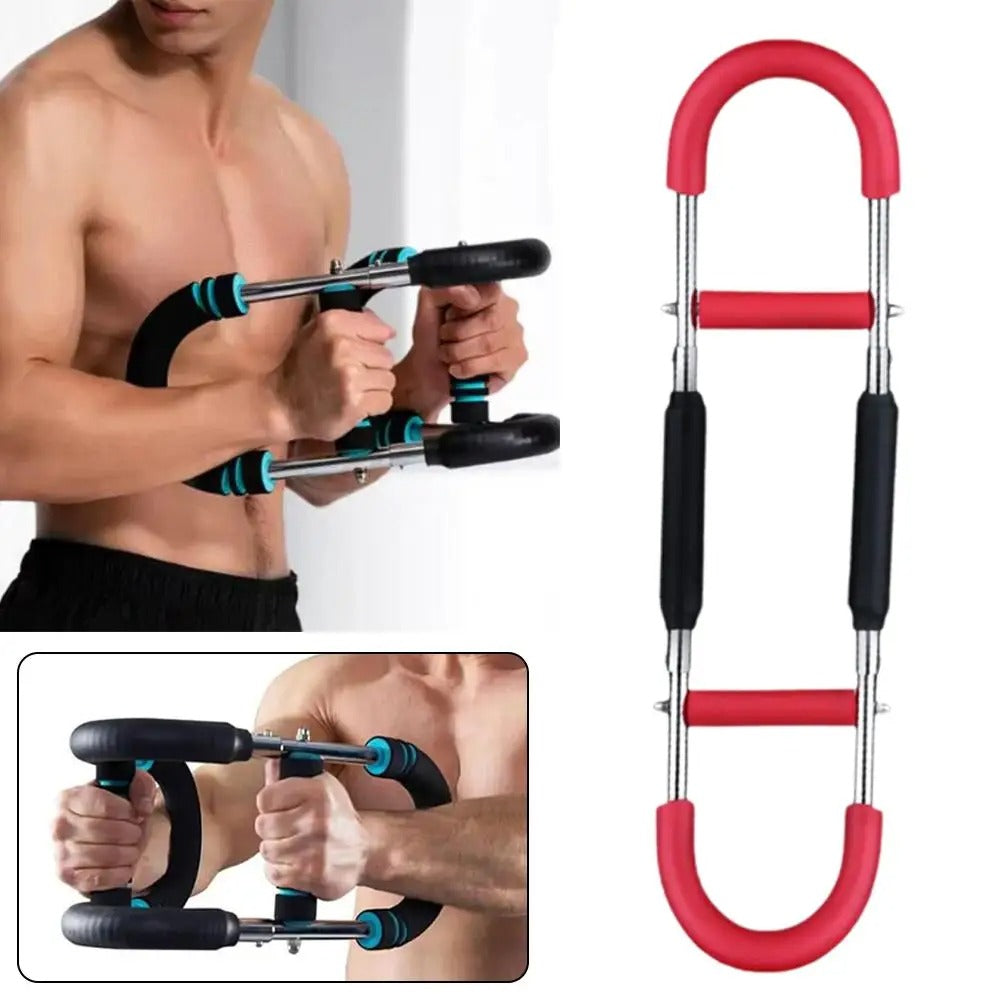 Twister Arm Trainer Adjustable Twister Arm Chest Exerciser & Training Poster for Men & Women Enhancing Upper Body Muscle