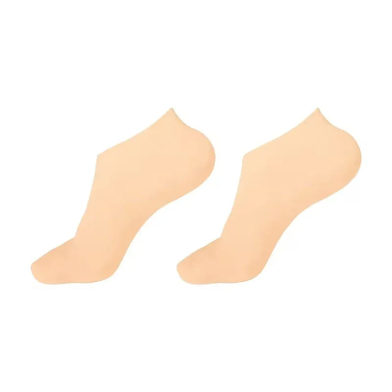 Premium Silicone Moisturizing Foot Care Socks – Hydrating Gel-Lined Socks for Dry & Cracked Heels | Reusable Softening Therapy for Men & Women