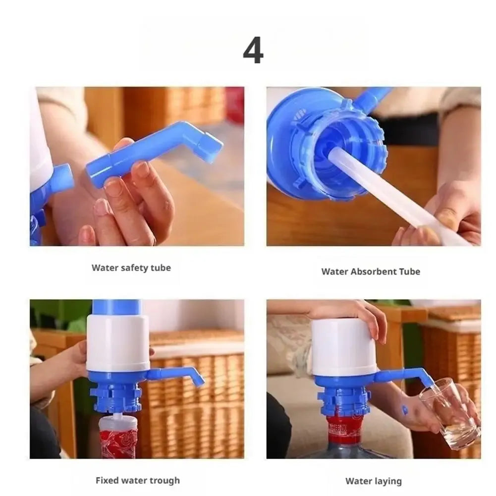 Manual Hand Press Water Dispenser Pump – Universal Mineral Water Bottle Pump for 19L Bottles | Easy Drinking Water Dispenser for Home, Office & Outdoor Use