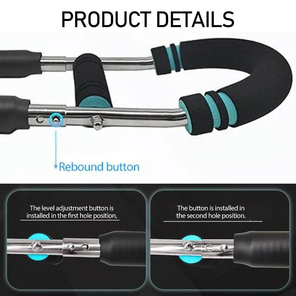 Twister Arm Trainer Adjustable Twister Arm Chest Exerciser & Training Poster for Men & Women Enhancing Upper Body Muscle