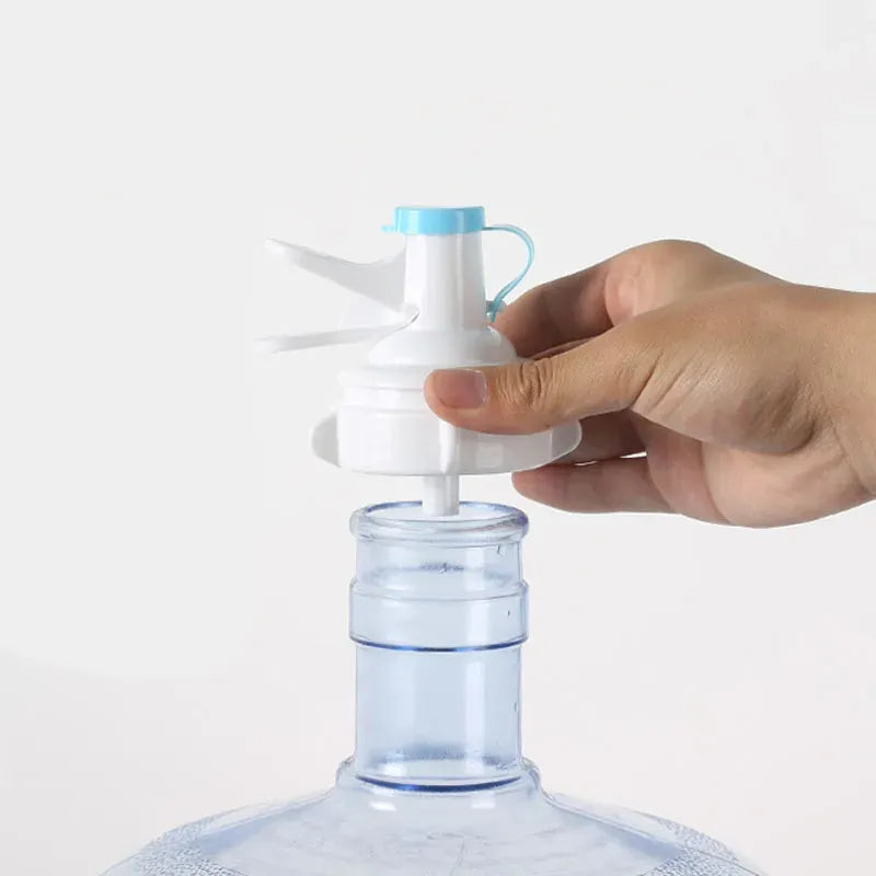 Heavy-Duty Metal Water Bottle Stand for 19L Capacity Water Bottle + Water Dispenser Tap (Nozzle Included)