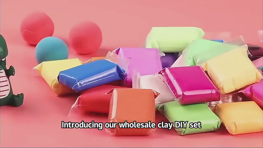 12 colors super light clay modelling clay slime for kids playdough and slime soft toys