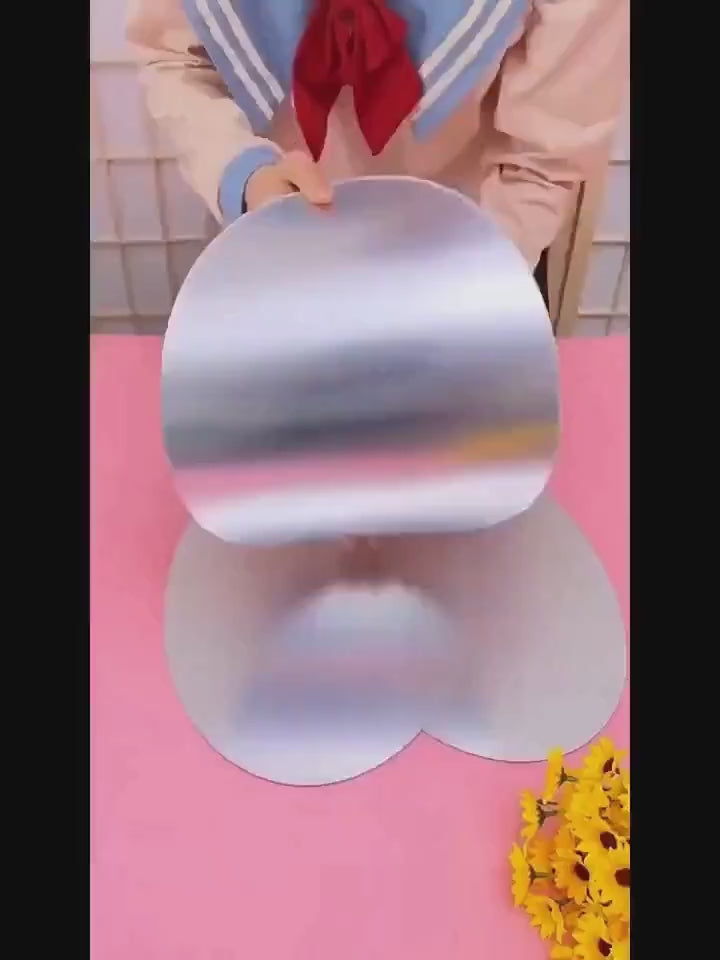 Oval Acrylic Mirror 20×30cm | No-Drill Wall-Mounted Shatterproof Makeup Mirror | Lightweight Bathroom Vanity Mirror for Bedroom, Living Room, Study, Dorm Room & Dressing Table | Dorm Room Essentials