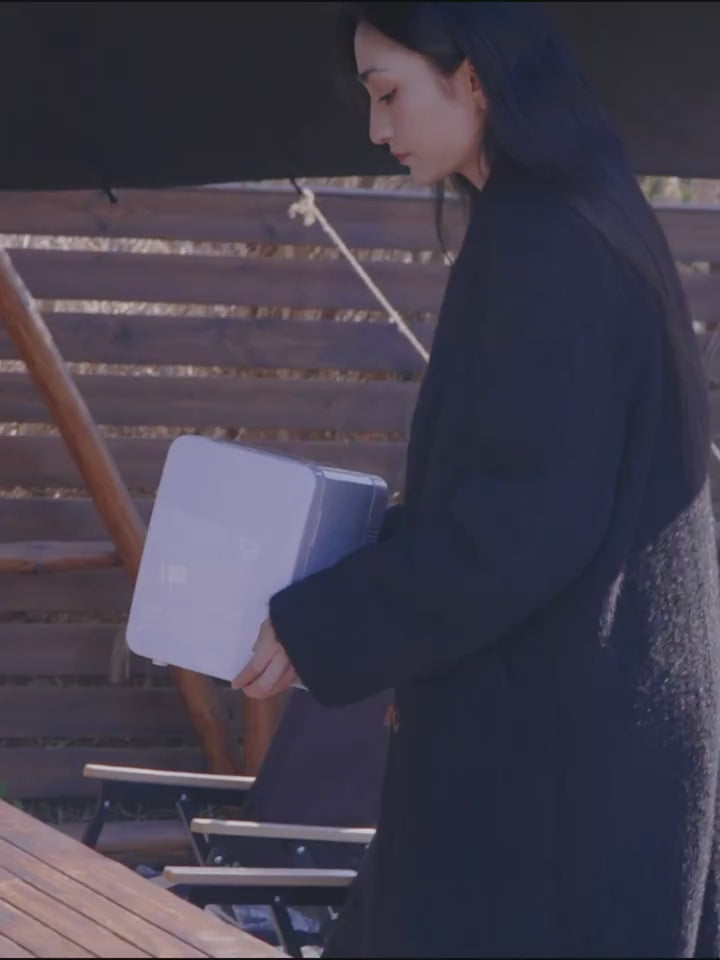 4-Liter Mini Portable Refrigerator – Compact Cooling Fridge for Office, Car, Hostel, Outdoor Use, Medical & Skincare Storage