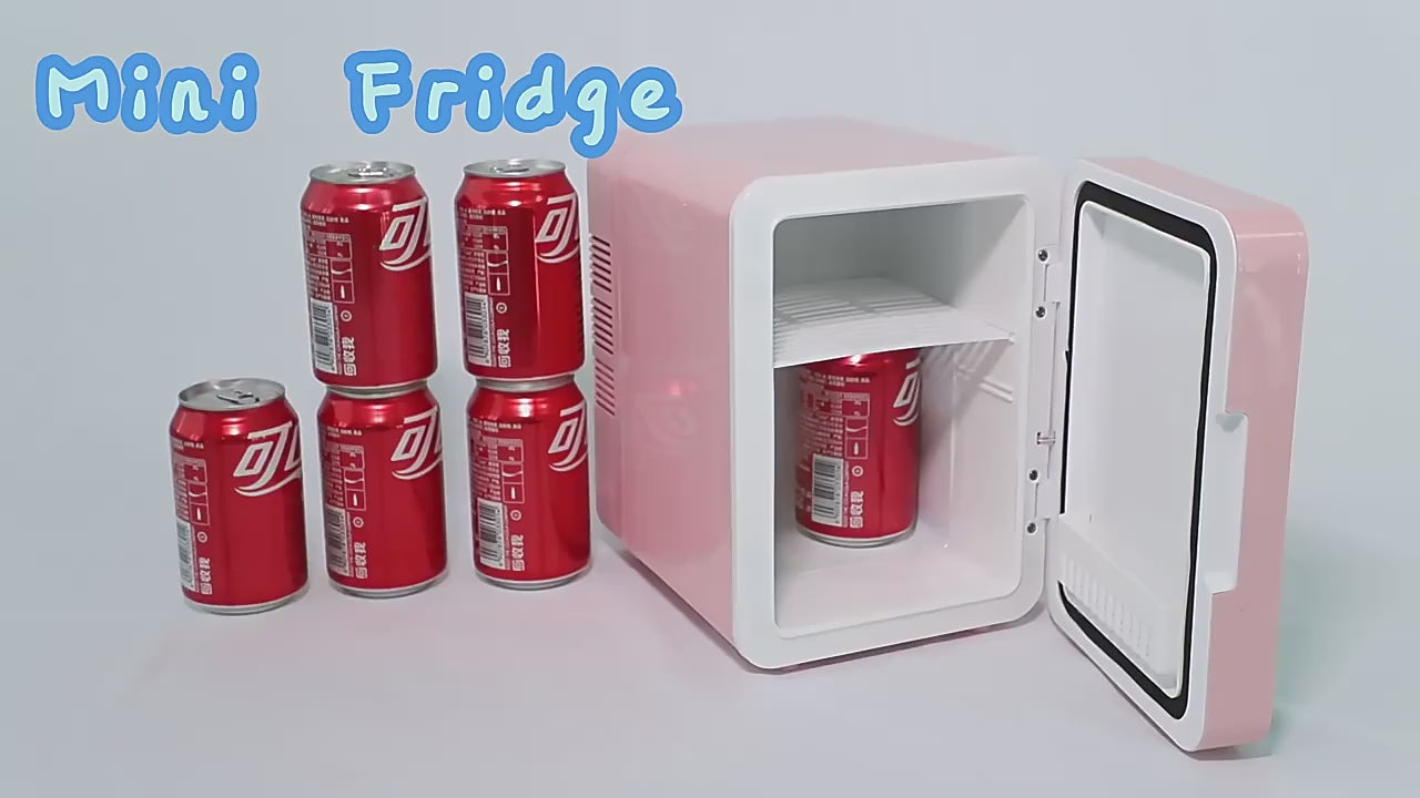 4-Liter Mini Portable Refrigerator – Compact Cooling Fridge for Office, Car, Hostel, Outdoor Use, Medical & Skincare Storage