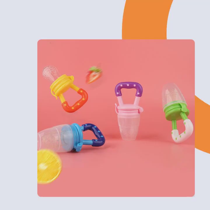 High Quality Silicone Baby fruit feeder Infant Teething Toy Baby Pacifier Feeder For Fruits Food Nibbler Feeder Baby Feeding Pacifier