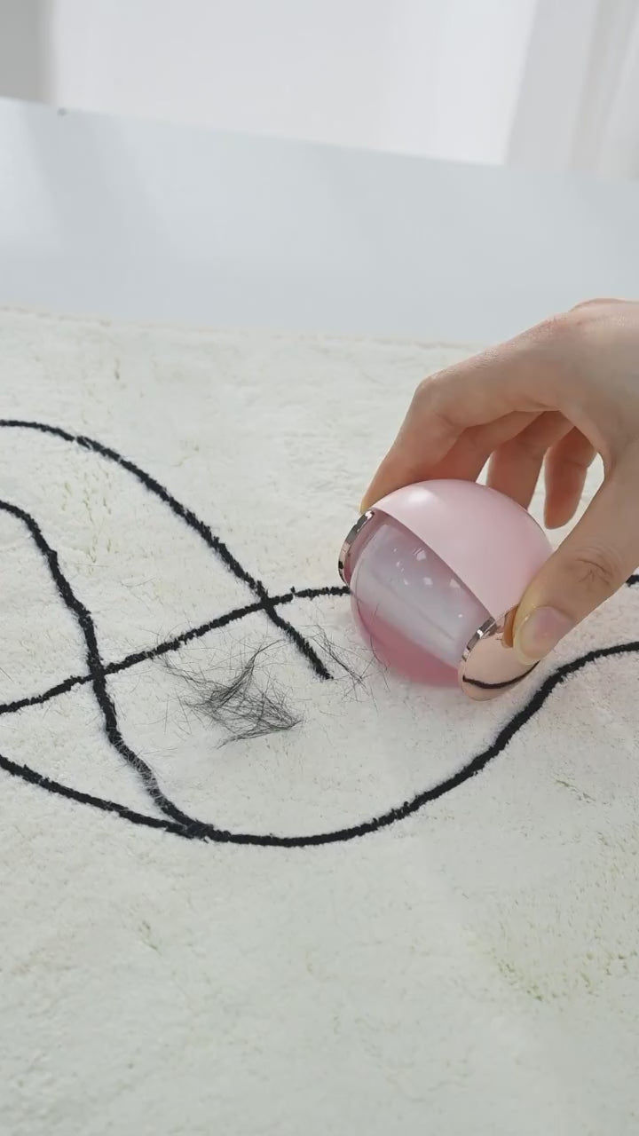 Clothes Dust Cleaning Ball Reusable Hair Remover Ball Pet Hair Lint Roller Washable Sticky Gel Lint Rollers Tool  for Cat Dog