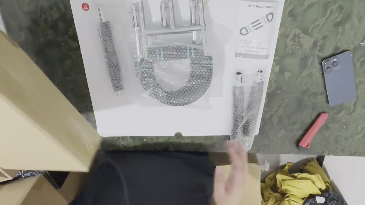 Twister Arm Trainer Adjustable Twister Arm Chest Exerciser & Training Poster for Men & Women Enhancing Upper Body Muscle