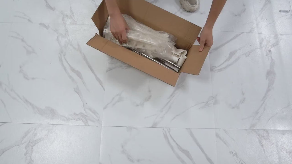 3-Tier Clothes Drying Rack Collapsible Laundry Drying Rack with Rotatable Arms 24 Clips Large Clothes Drying Tree for Balcony