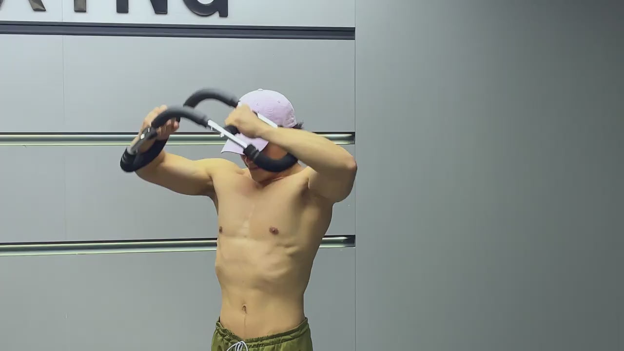 Twister Arm Trainer Adjustable Twister Arm Chest Exerciser & Training Poster for Men & Women Enhancing Upper Body Muscle