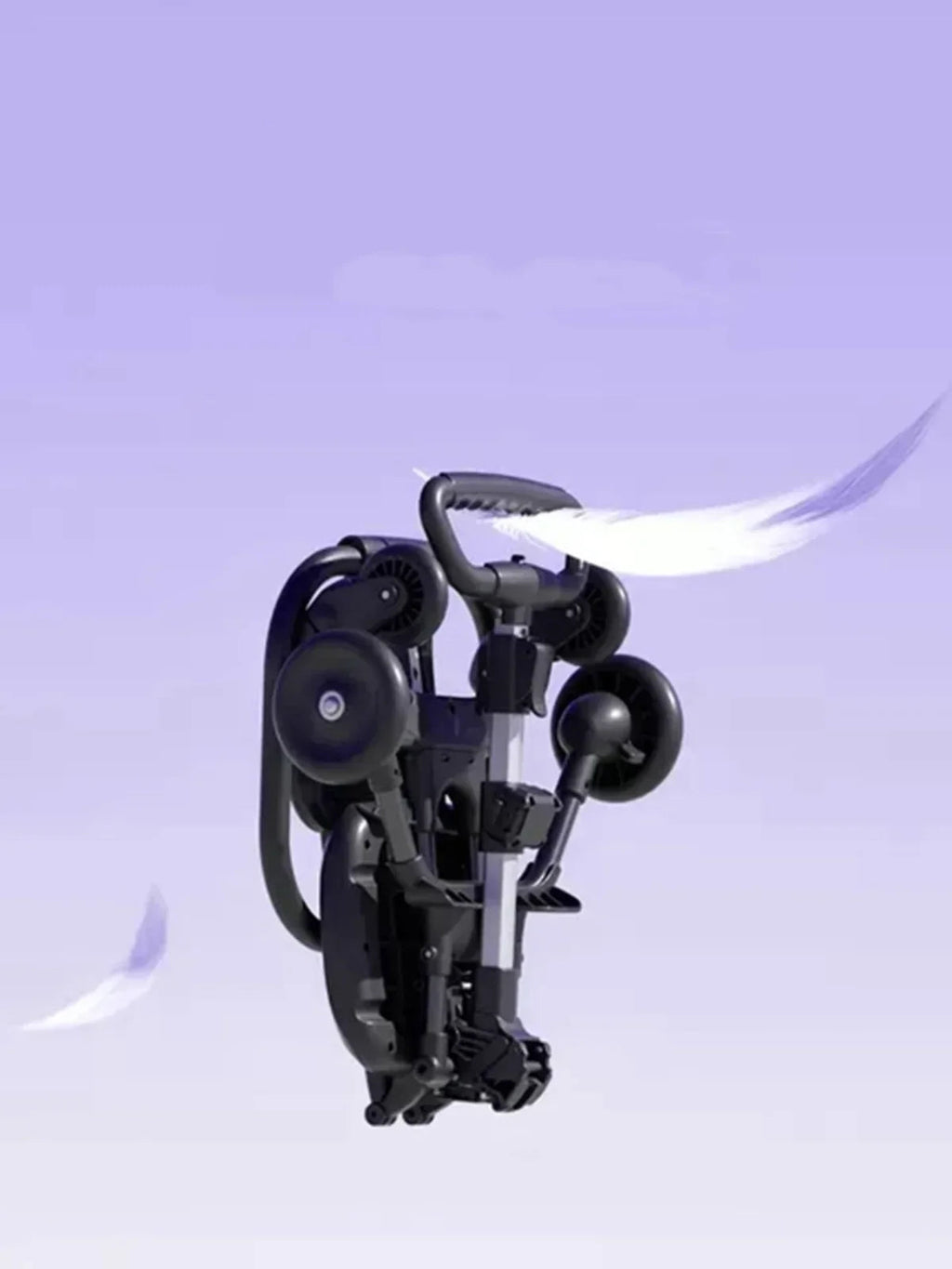 Baby Walking Artifact Baby Stroller One-click Collection Lightweight Folding Baby Cart Can Be Put on The Plane