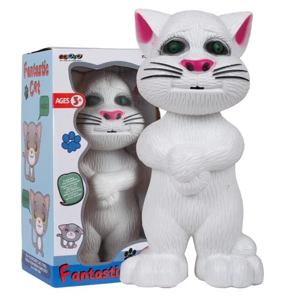 Electronic Pet Talking Toy Cat For Kids

Multifunction & Features: This talking cat toys for kids is popular and easy to play