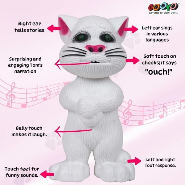 Electronic Pet Talking Toy Cat For Kids

Multifunction & Features: This talking cat toys for kids is popular and easy to play