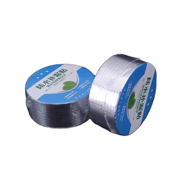 Heavy-Duty Butyl Waterproof Tape – Ultra Sticky Aluminum Foil Repair Tape for Roof Leaks, Wall Cracks, and Gutter Sealing – Easy-to-Use, Weather-Resistant Super Fix Tape for Durable Waterproofing