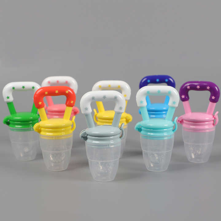 Hight Quality Silicone Baby fruit feeder Infant Teething Toy Baby Pacifier Feeder For Fruits Food Nibbler Feeder Baby Feeding Pacifier