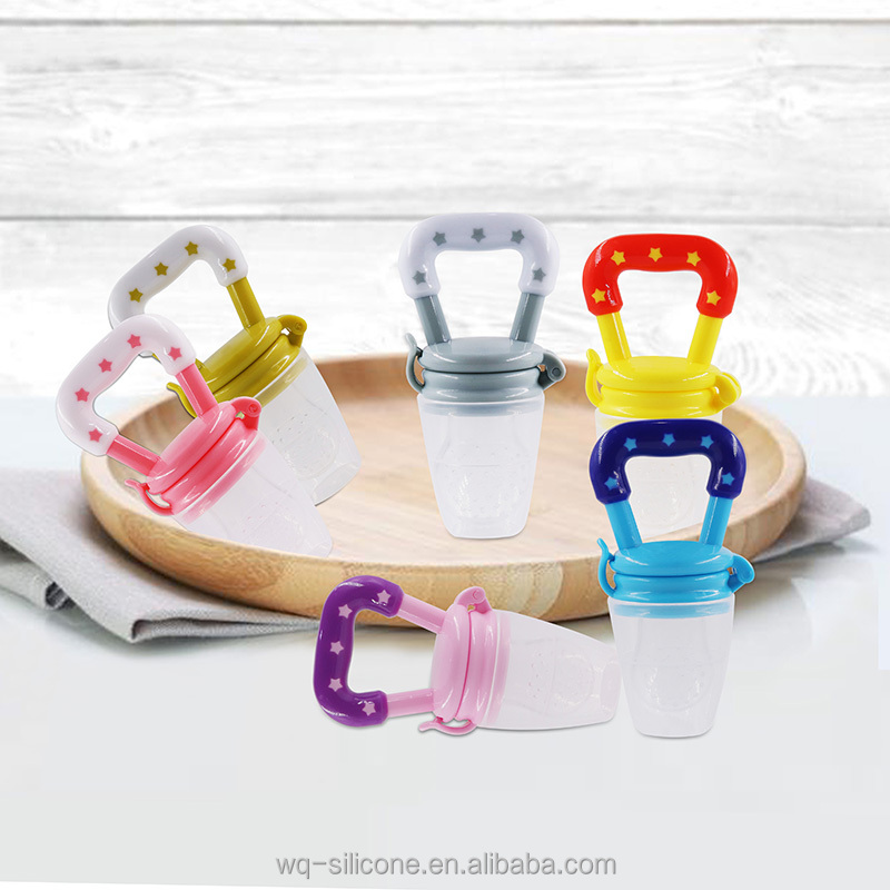 Hight Quality Silicone Baby fruit feeder Infant Teething Toy Baby Pacifier Feeder For Fruits Food Nibbler Feeder Baby Feeding Pacifier