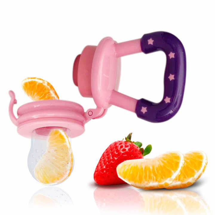 Hight Quality Silicone Baby fruit feeder Infant Teething Toy Baby Pacifier Feeder For Fruits Food Nibbler Feeder Baby Feeding Pacifier