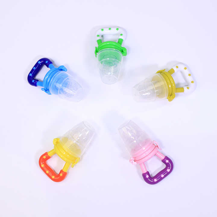 Hight Quality Silicone Baby fruit feeder Infant Teething Toy Baby Pacifier Feeder For Fruits Food Nibbler Feeder Baby Feeding Pacifier