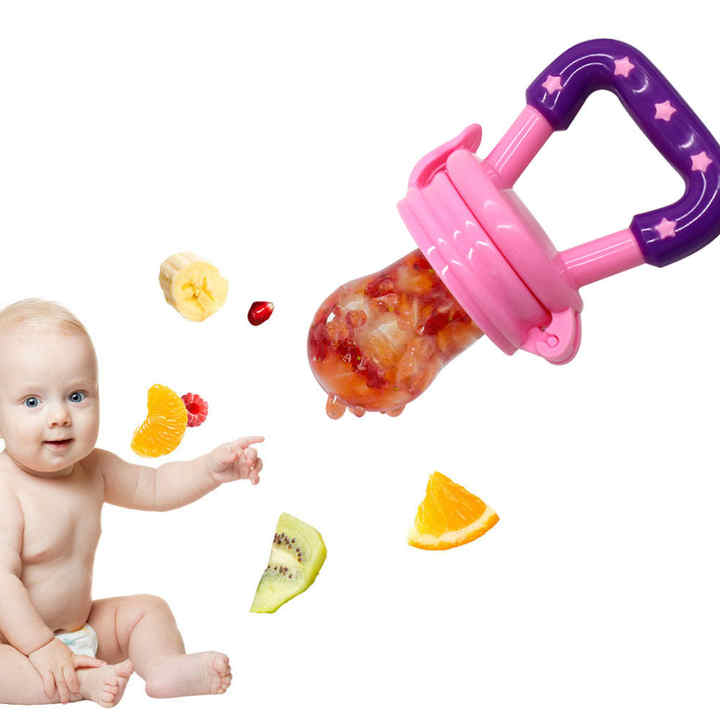 Hight Quality Silicone Baby fruit feeder Infant Teething Toy Baby Pacifier Feeder For Fruits Food Nibbler Feeder Baby Feeding Pacifier