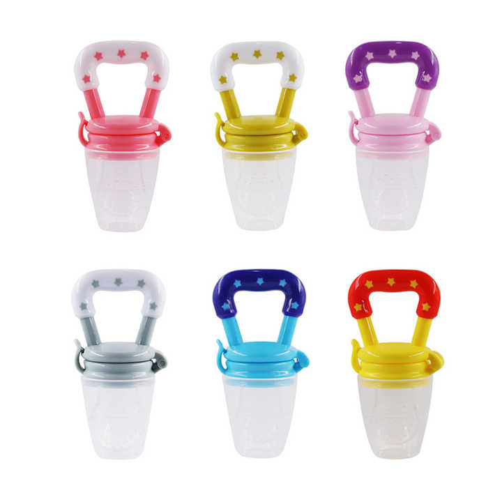 Hight Quality Silicone Baby fruit feeder Infant Teething Toy Baby Pacifier Feeder For Fruits Food Nibbler Feeder Baby Feeding Pacifier