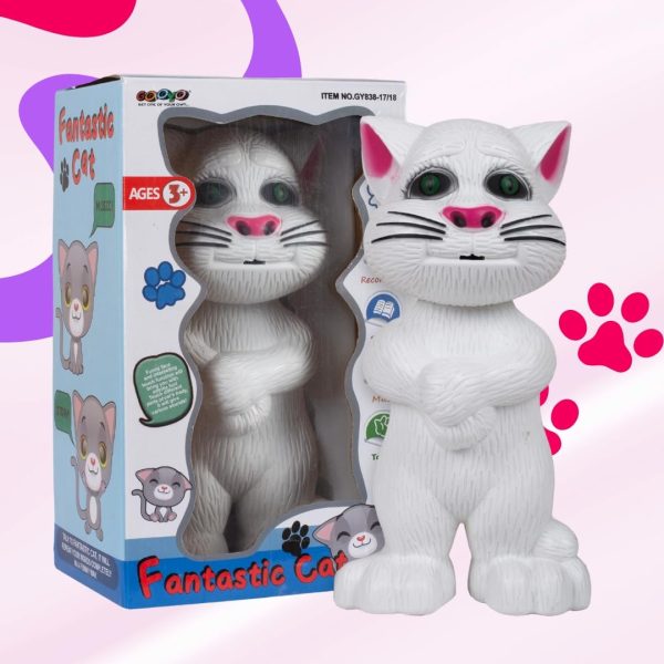 Electronic Pet Talking Toy Cat For Kids

Multifunction & Features: This talking cat toys for kids is popular and easy to play