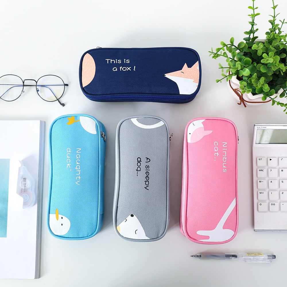 School Student Pen Stationeries Pencil Case waterproof pencil box as Pack for kids