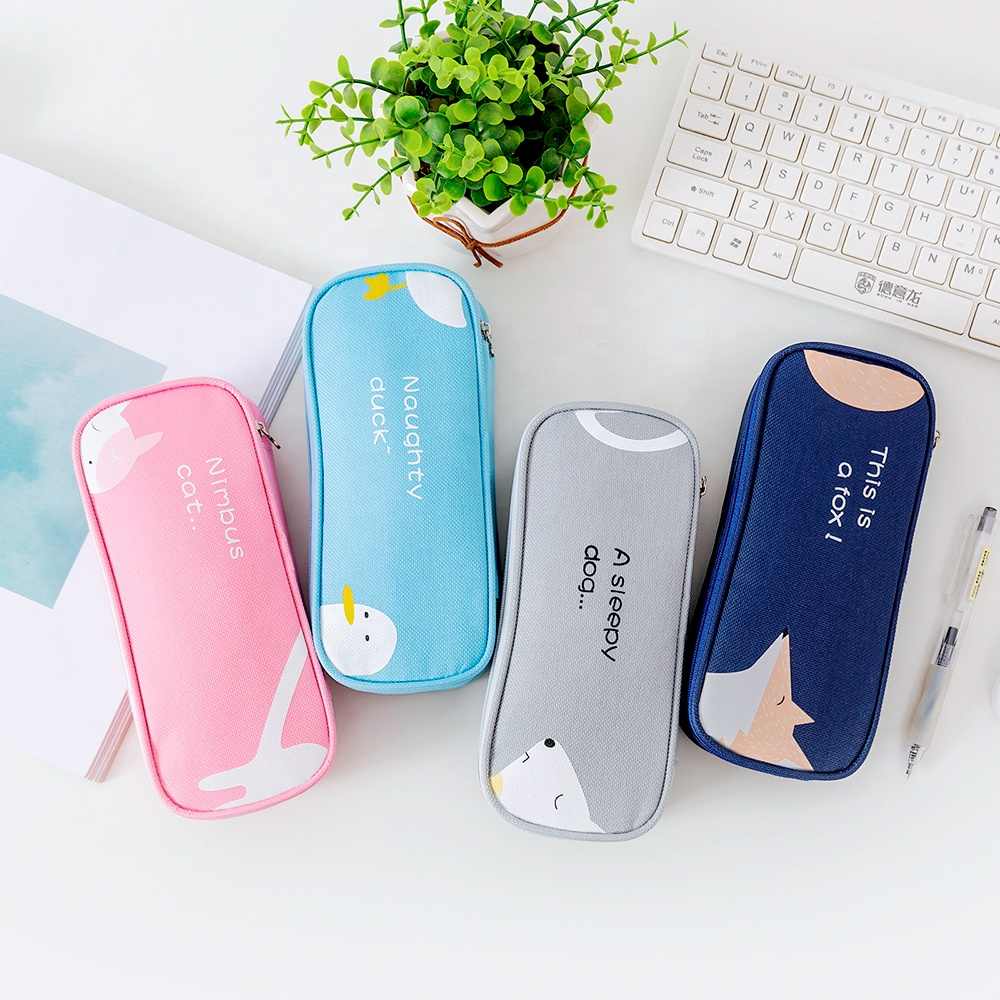 School Student Pen Stationeries Pencil Case waterproof pencil box as Pack for kids