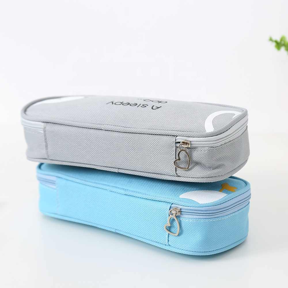 School Student Pen Stationeries Pencil Case waterproof pencil box as Pack for kids