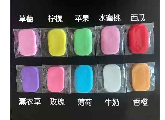 Selling Customized Packaging Travel Portable Washing hand Mini Disposable Paper Soap Sheets