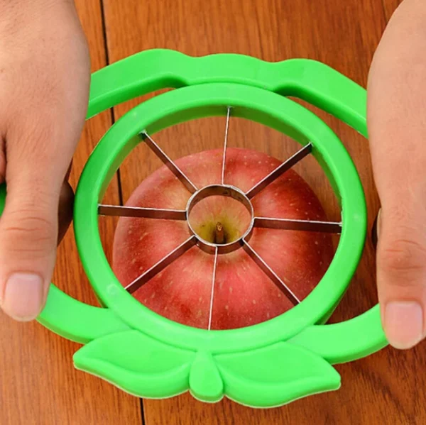 Stainless Steel Corer Slicer Fruit Cutter Fruit Divider Kitchen Accessories Easy Cut Fruit Knife Salad maker Cutter - Image 3