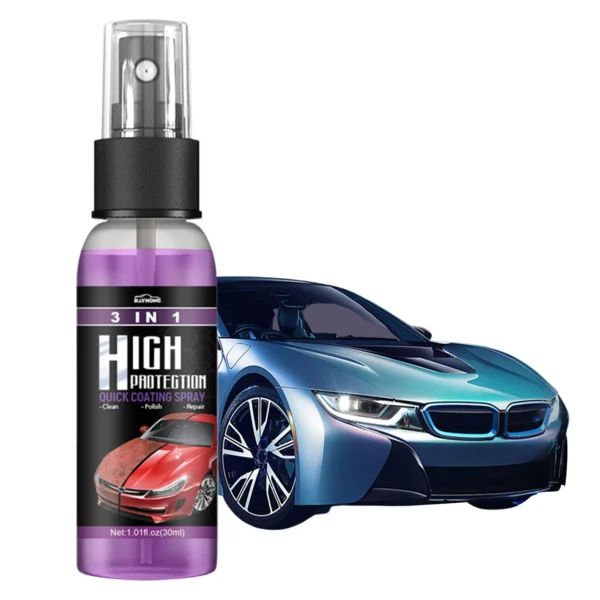 Car Polish Spray 3 In 1 Car Shield Coating Car Paint Repair High Protection Car Paint Repair Car Polish Car Scratch Remover