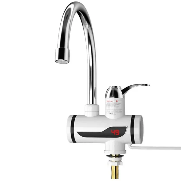 Electric Hot Cold Mixer Tap 3000W Instant Heating Faucet 360 Degree Rotation Fast Heating Tap Digital Kitchen Bathroom Supplies - Image 5