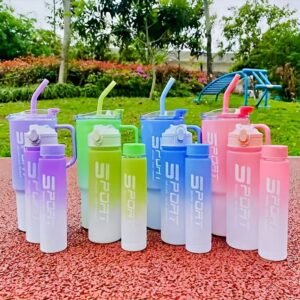 Plastic Bottle Set Of 3